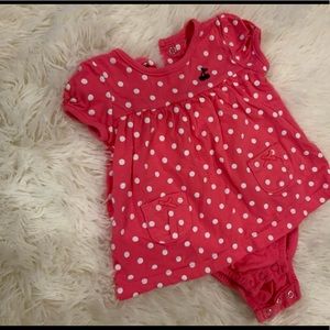 Baby Girl Romper Carter’s 6 mos Q016
